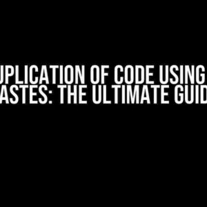 Avoid Duplication of Code using C Token Pastes: The Ultimate Guide