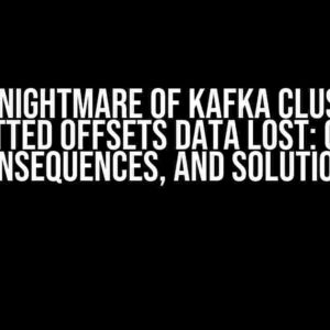 The Nightmare of Kafka Cluster Committed Offsets Data Lost: Causes, Consequences, and Solutions